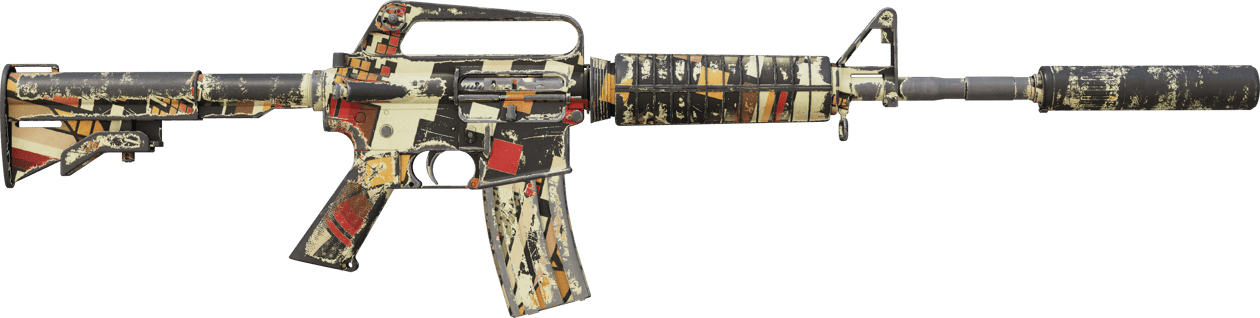 Preview image 2 of M4A1-S | Fizzy POP (Battle-Scarred)