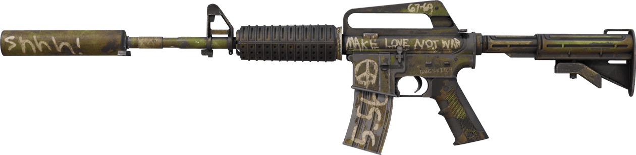 Preview image 1 of M4A1-S | 과거 회상 (전투로 닳고 닳은)