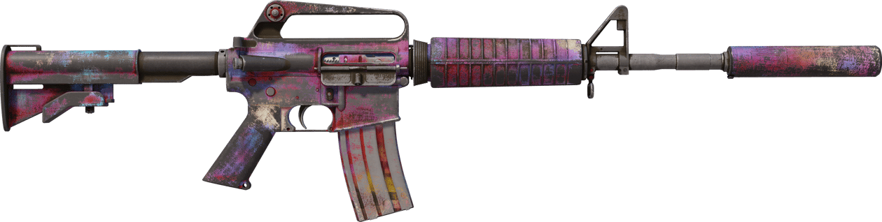Preview image 2 of M4A1-S | Glitched Paint (Battle-Scarred)