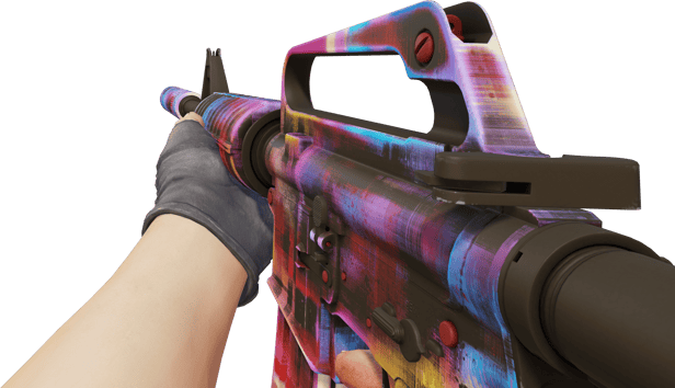 Preview image 3 of M4A1-S | Glitched Paint (Factory New)