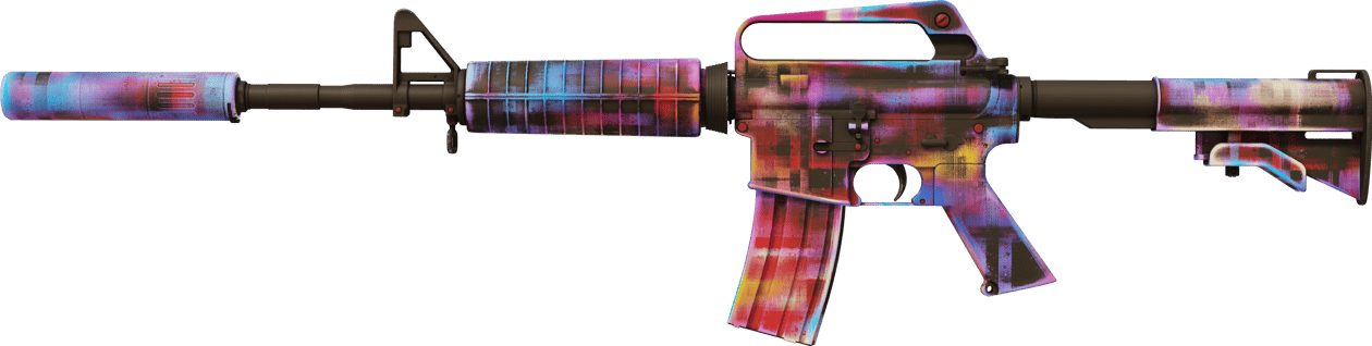 Preview image 1 of M4A1-S | Glitched Paint (Factory New)