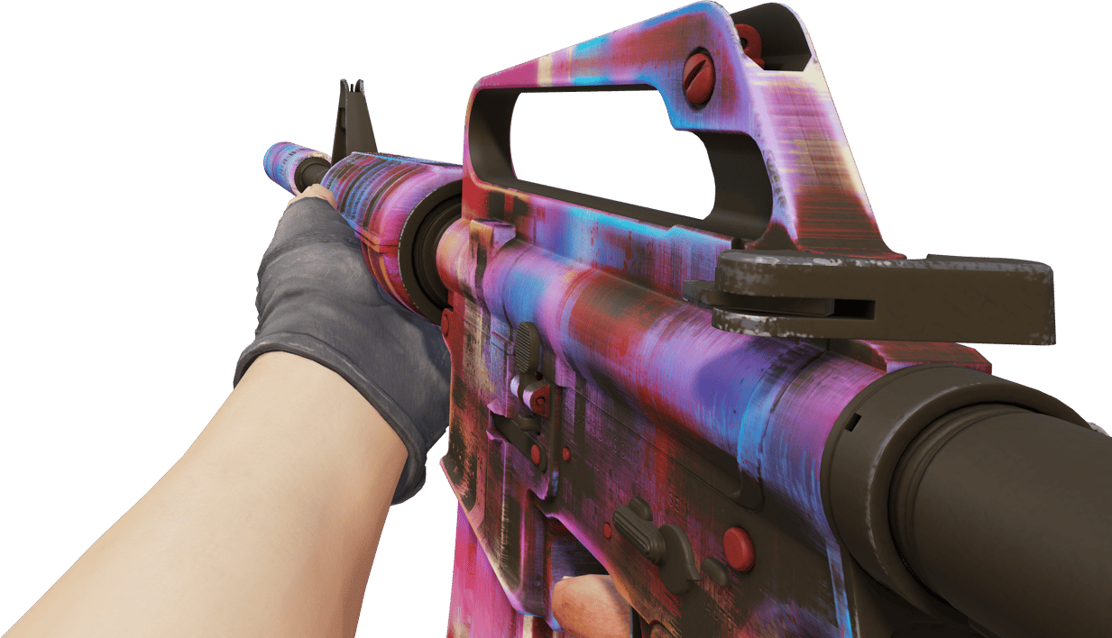 Preview image 3 of M4A1-S | Glitched Paint (มีรอยถลอกเล็กน้อย)