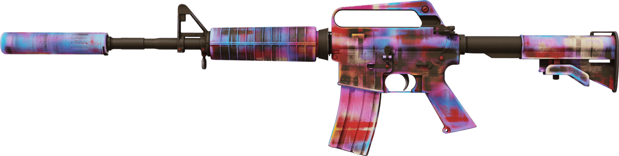 Preview image 1 of M4A1-S | Glitched Paint (มีรอยถลอกเล็กน้อย)