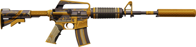 Preview image 2 of M4A1-S | Golden Coil (FT - Qua thực chiến)