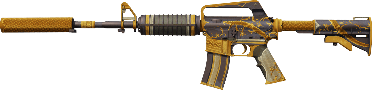 Preview image 1 of M4A1-S | Golden Coil (Consumato)