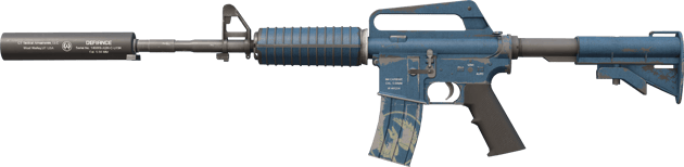 M4A1-S | Obrońca (mocne zużycie)