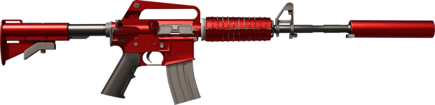 Preview image 2 of M4A1-S | 赤熱紅焰 (輕微磨損)