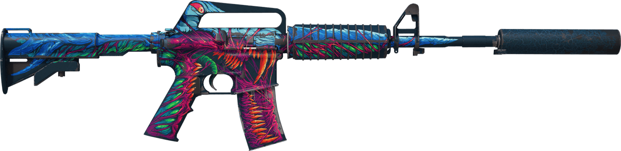 Preview image 2 of M4A1-S | Hyper Beast (Field-Tested)