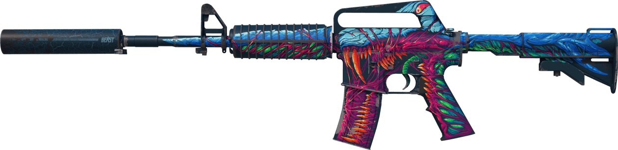 Preview image 1 of M4A1-S | Hyper Beast (Field-Tested)