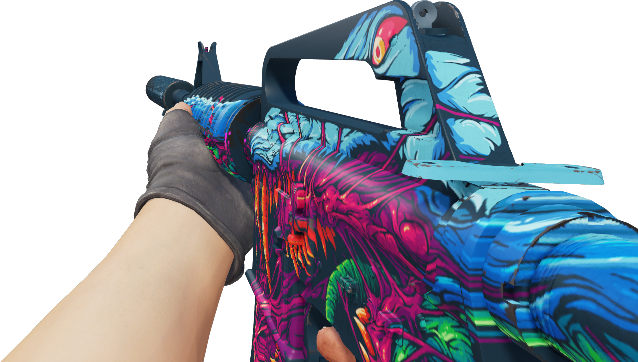 Preview image 4 of M4A1-S | Bête déchainée (Très peu usée)