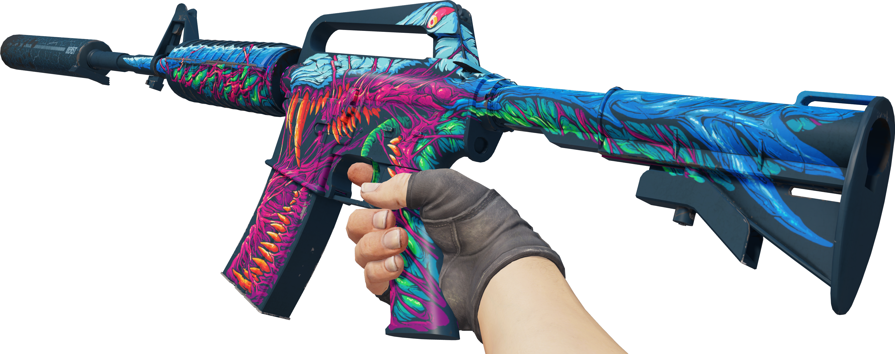 Preview image 3 of M4A1-S | Bête déchainée (Très peu usée)