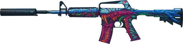 M4A1-S | Hyper Beast (MW - Trầy ít)