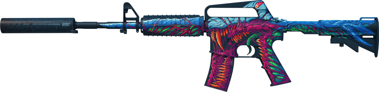Preview image 1 of M4A1-S | Hyper Beast (MW - Trầy ít)