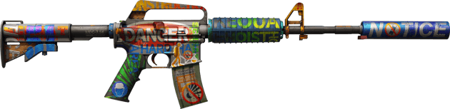 Preview image 2 of M4A1-S | Unmittelbare Gefahr (Fabrikneu)