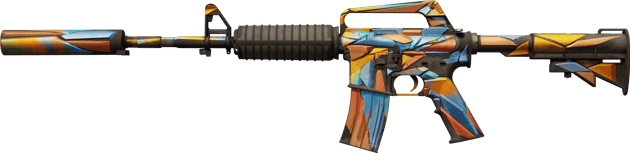 M4A1-S | Leaded Glass (Battle-Scarred)