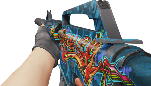 Preview image 3 of M4A1-S | Obra maestra (Bastante desgastado)