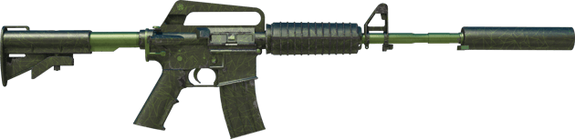 Preview image 2 of M4A1-S | Moss Quartz (Field-Tested)