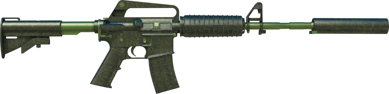 Preview image 2 of M4A1-S | 苔藓石英 (略有磨损)