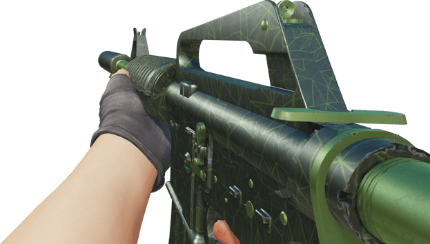 Preview image 3 of M4A1-S | Moss Quartz (Com Pouco Uso)