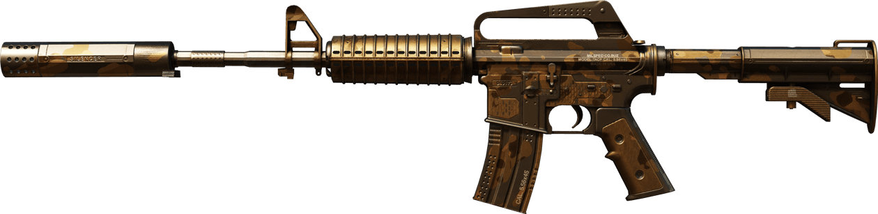Preview image 1 of M4A1-S | Mud-Spec (Battle-Scarred)