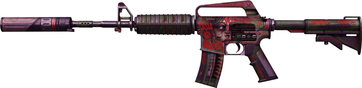 Preview image 1 of M4A1-S | 夜无眠 (战痕累累)