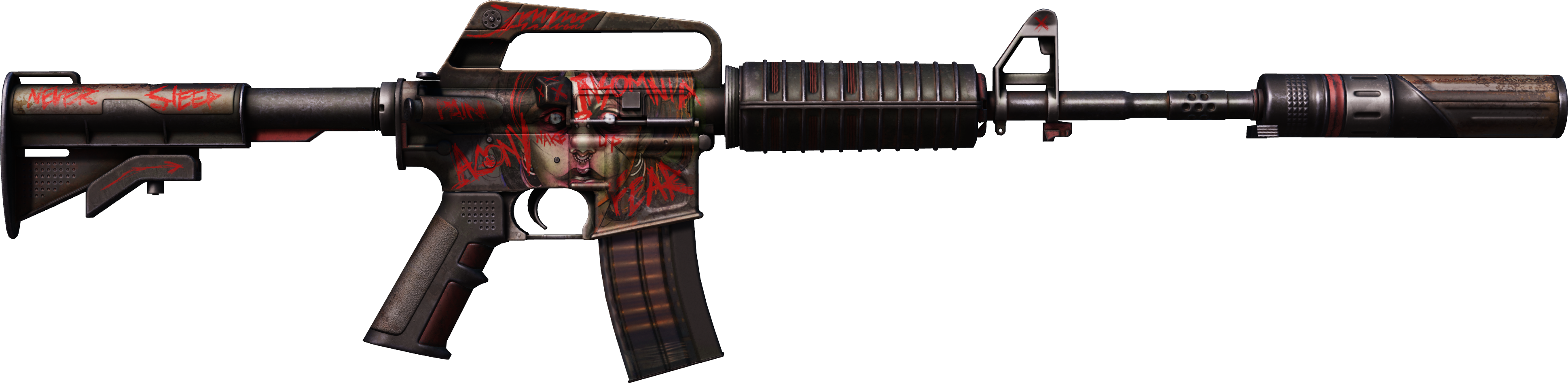 Preview image 2 of M4A1-S | Terreur nocturne (Très peu usée)