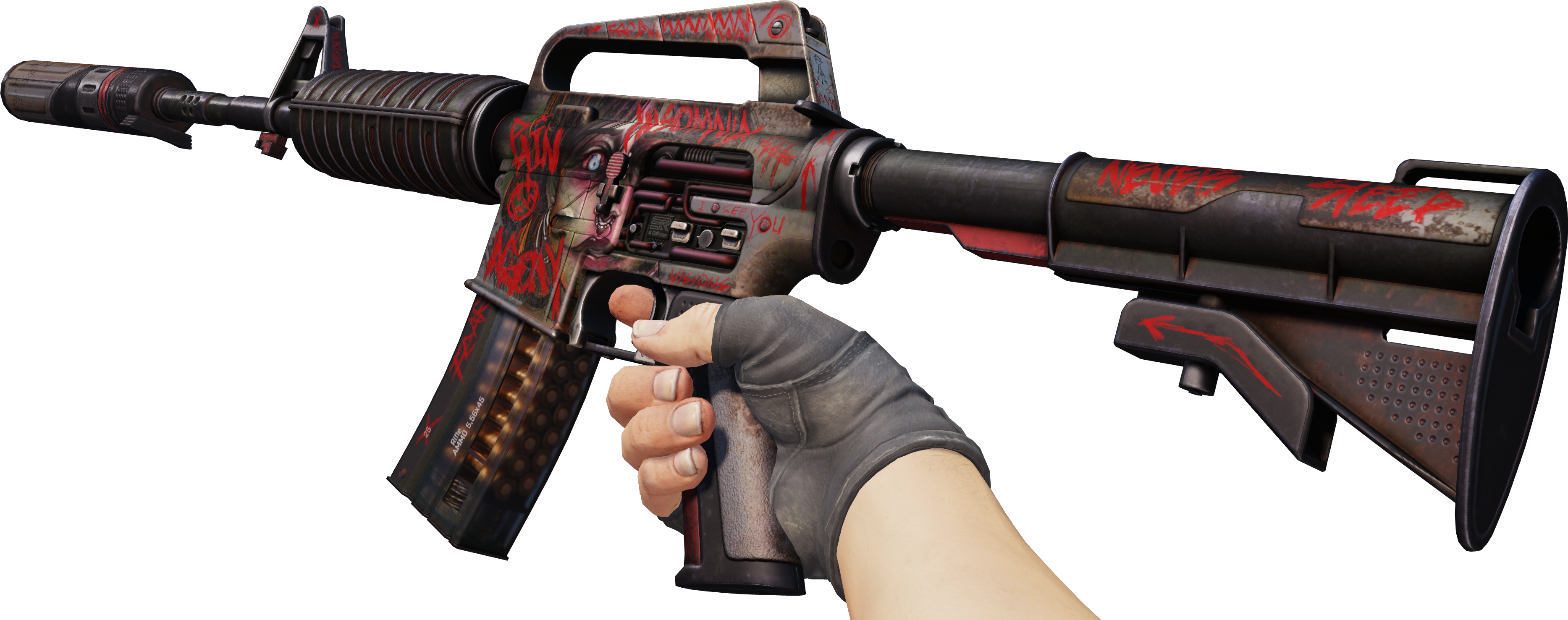 Preview image 3 of M4A1-S | Terreur nocturne (Très peu usée)