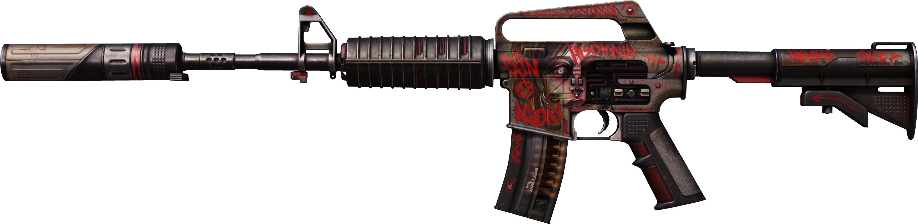 Preview image 1 of M4A1-S | Terreur nocturne (Très peu usée)