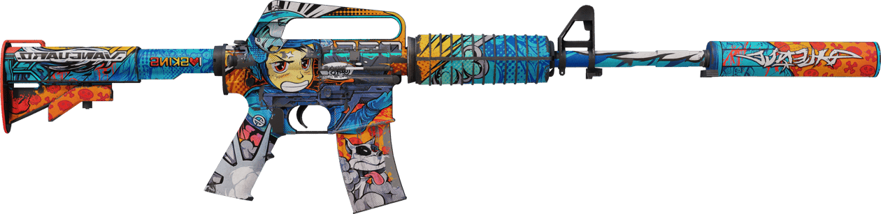 Preview image 2 of M4A1-S | Player Two (かなり摩耗)