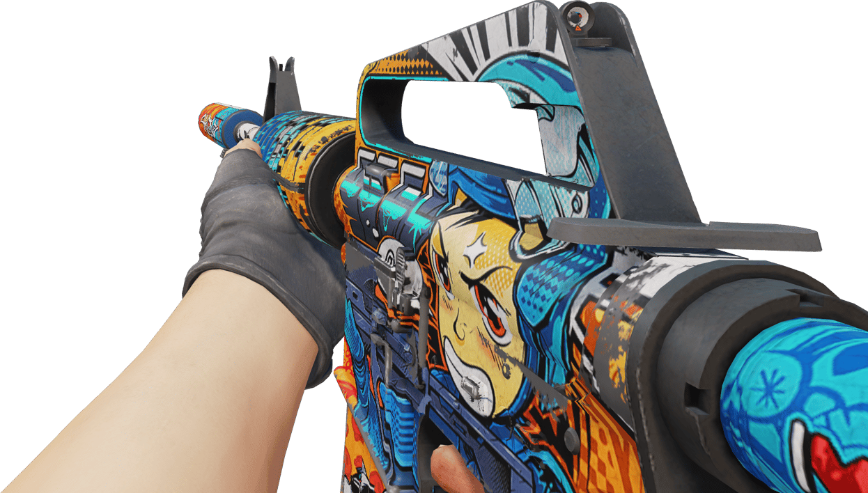 Preview image 3 of M4A1-S | Player Two (かなり摩耗)