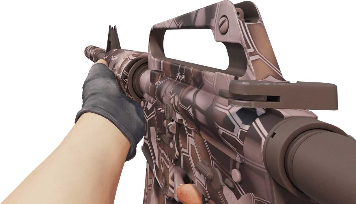 Preview image 3 of M4A1-S | Rose Hex (Factory New)