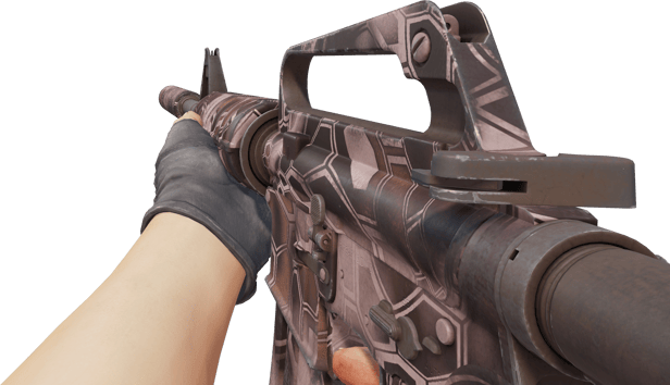 Preview image 3 of M4A1-S | Rose Hex (ผ่านการทดสอบภาคสนาม)