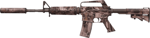 M4A1-S | Rose Hex (ผ่านการทดสอบภาคสนาม)