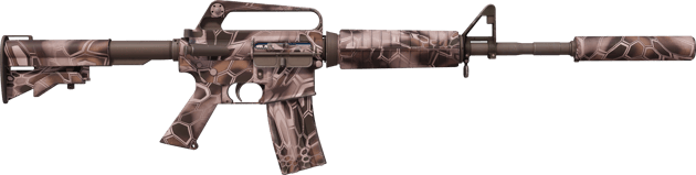 Preview image 2 of M4A1-S | 玫瑰蜂巢 (略有磨损)