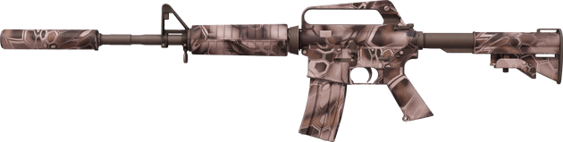 M4A1-S | 玫瑰蜂巢 (略有磨损)