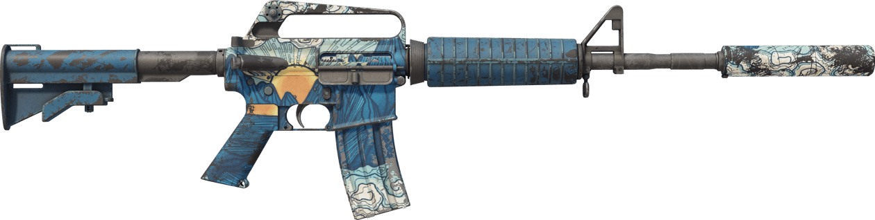 Preview image 2 of M4A1-S | 獨行 (重度磨損)