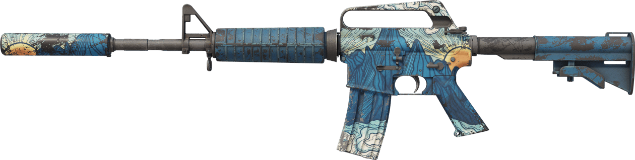 Preview image 1 of M4A1-S | 獨行 (重度磨損)