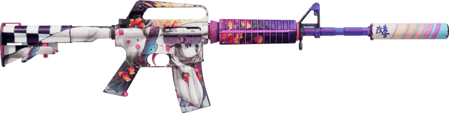 Preview image 2 of M4A1-S | Vaporwave (Käytössä kokeiltu)