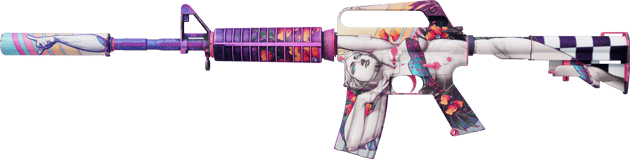 M4A1-S | Vaporwave (Minimale Gebrauchsspuren)