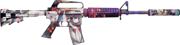 Preview image 2 of M4A1-S | 蒸汽波 (破损不堪)