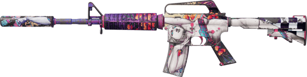 M4A1-S | 蒸汽波 (破损不堪)