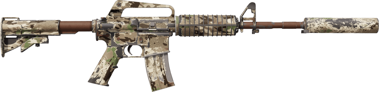 Preview image 2 of M4A1-S | VariCamo (Battle-Scarred)