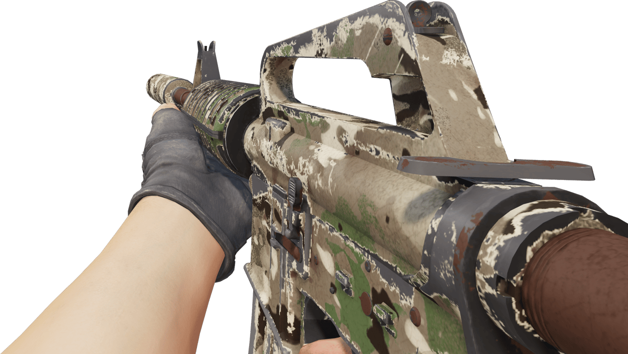 Preview image 3 of M4A1-S | VariCamo (Battle-Scarred)