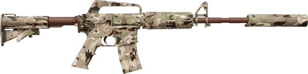 Preview image 2 of M4A1-S | Camuflaje variado (Recién fabricado)