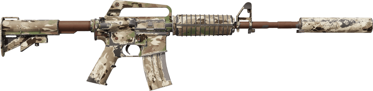 Preview image 2 of M4A1-S | VariCamo (かなり摩耗)