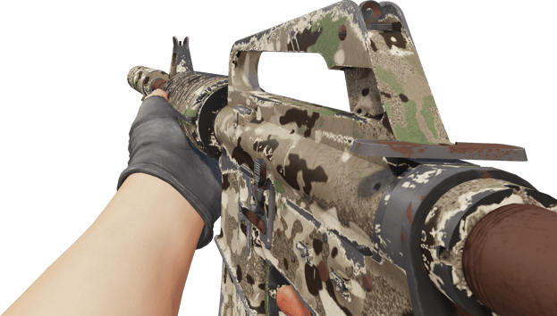 Preview image 3 of M4A1-S | VariCamo (Well-Worn)