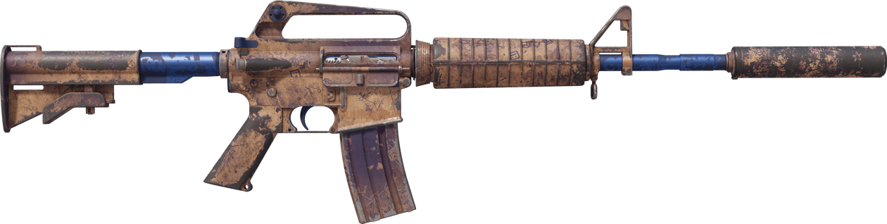 Preview image 2 of M4A1-S | Wash me plz (戦いで傷ついた)