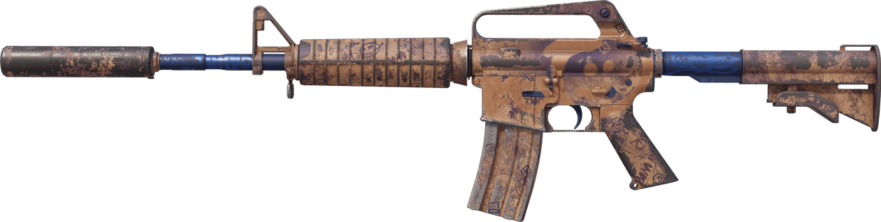 Preview image 1 of M4A1-S | Wash me plz (戦いで傷ついた)