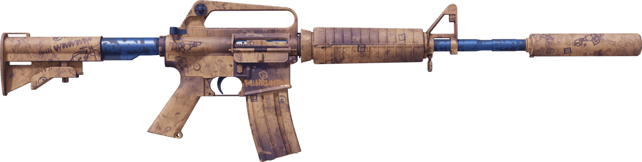 Preview image 2 of M4A1-S | Wash me plz (未使用)