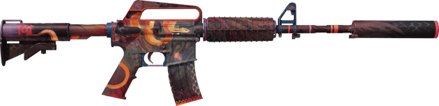 Preview image 2 of M4A1-S | Welcome to the Jungle (Battle-Scarred)